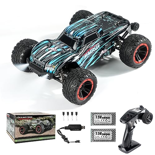 1:14 Scale High Speed RC Truck with 2 Rechargeable Batteries M966