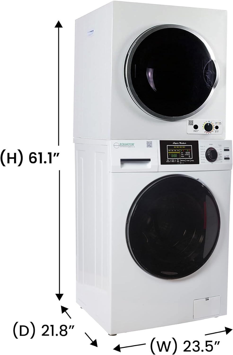 13 lbs Washer 1.6cf 3.5cf Vented Dryer C6364
