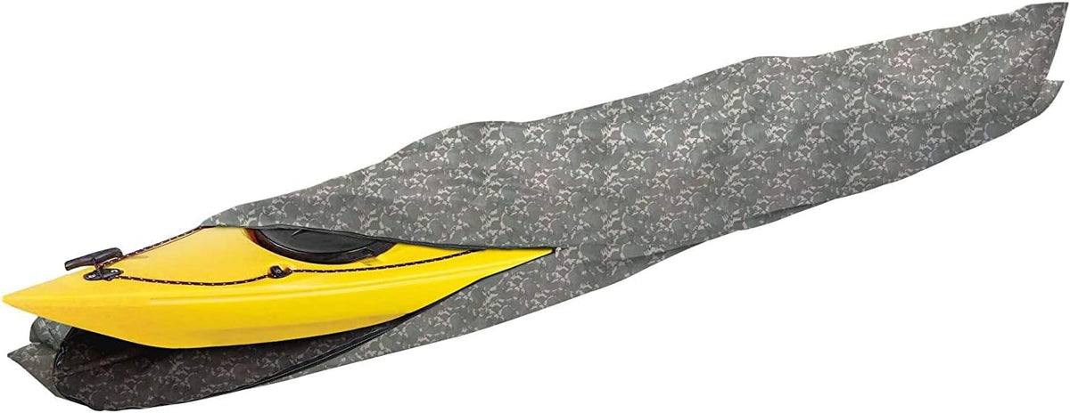 13ft Water Resistant Heavy Duty Kayak Cover, Grey, Pack of 2 G874