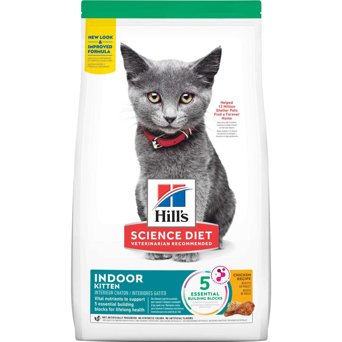 Indoor Kitten Dry Cat Food I3418