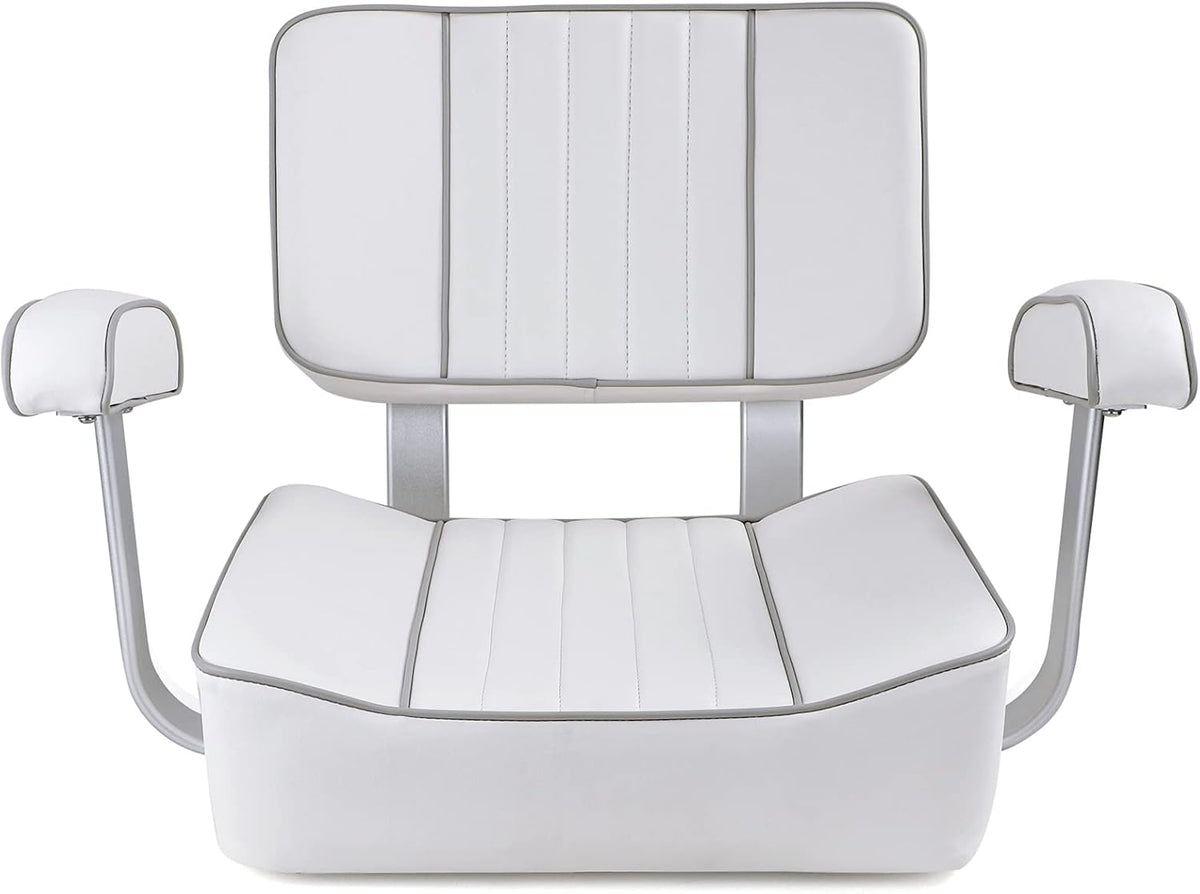 Grey Boat Seat With Arm Rest W9104