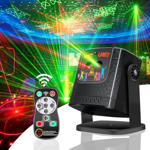 Sound Activated Strobe & Disco Ball Laser Lights Projector B713956