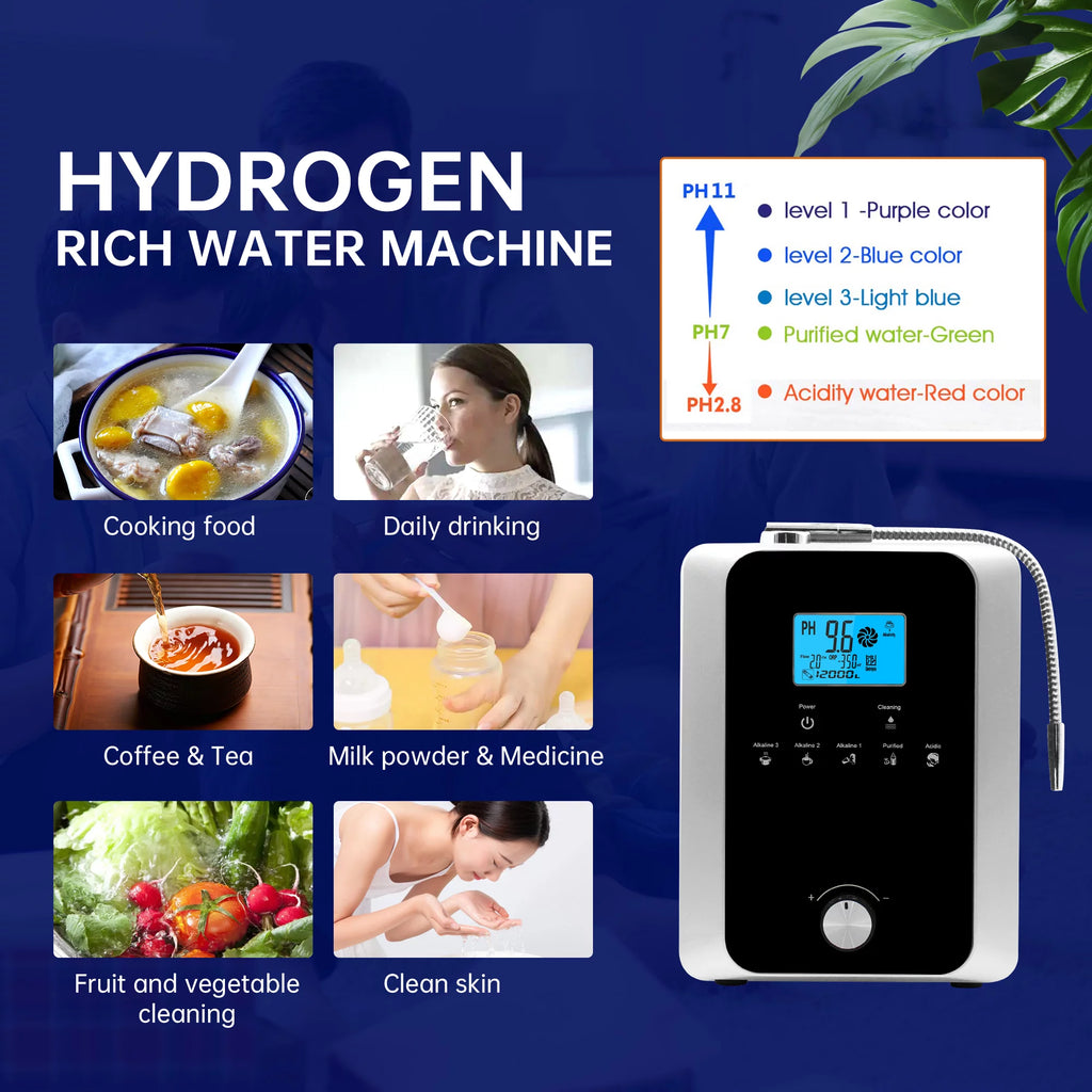 Water Ionizer and Purifier Machine, PH 3-11, 11 Plate Electrode Z59422