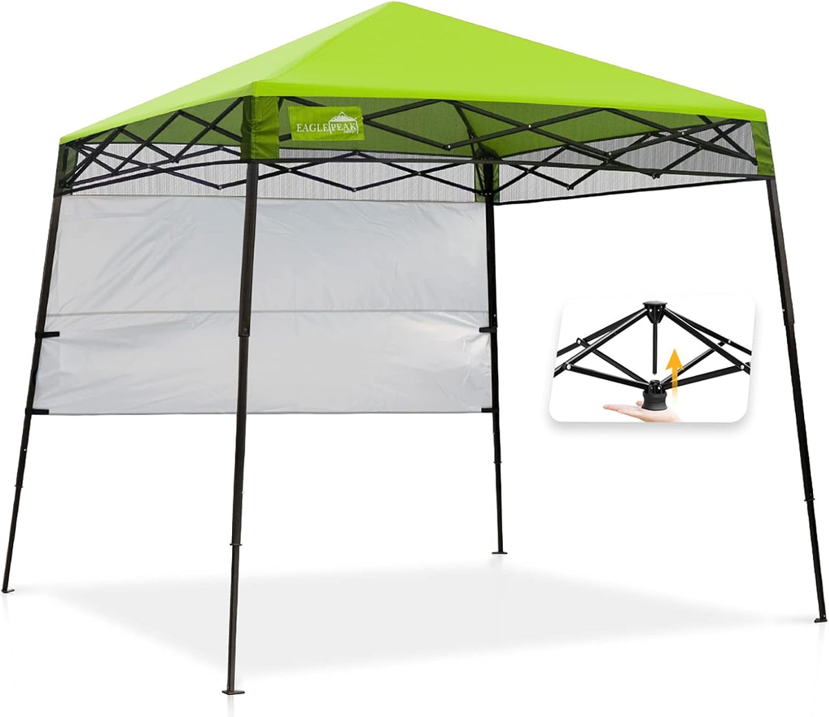 Blue Slant Leg Compact Canopy with Backpack F216
