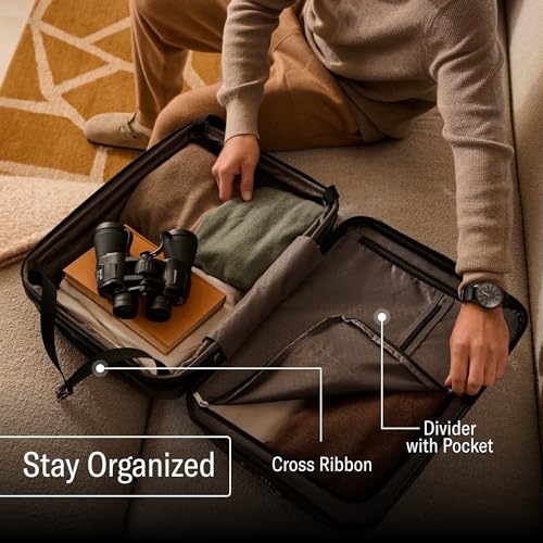 21-Inch Hardside Carry-On Luggage with Spinner Wheels K699