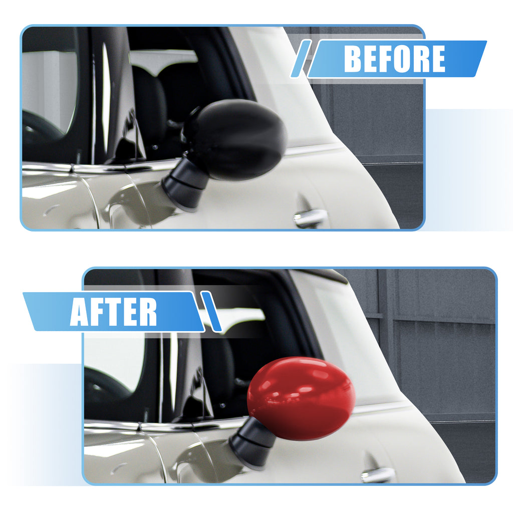 Red Rearview Mirror Cover for Mini Cooper S R50/R53 D826232