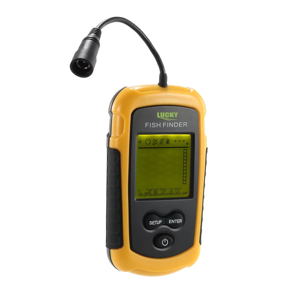 Portable Wired Fish Finder 100M Depth Sonar T204