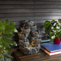 14" 5-Tiered Indoor/Outdoor Tabletop Fountain X4188