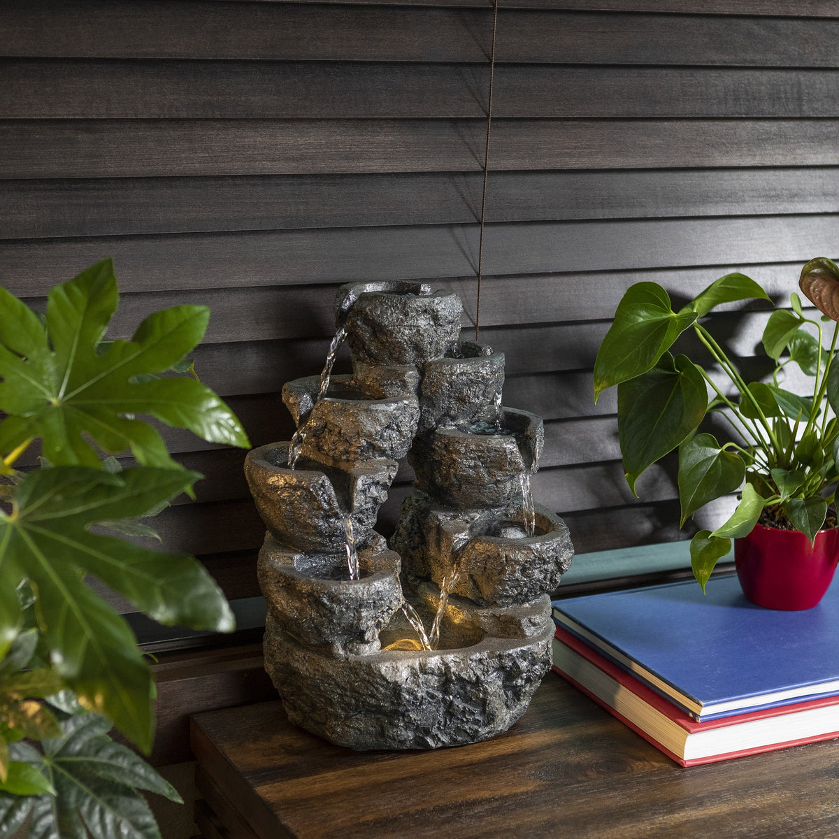14" 5-Tiered Indoor/Outdoor Tabletop Fountain X4188