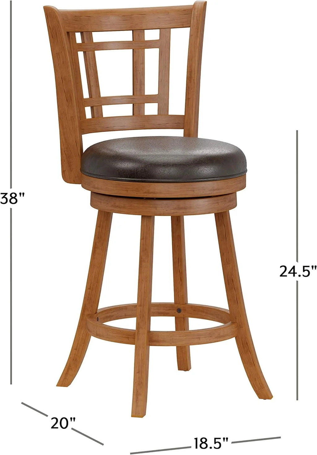 Wood Counter Stool P212