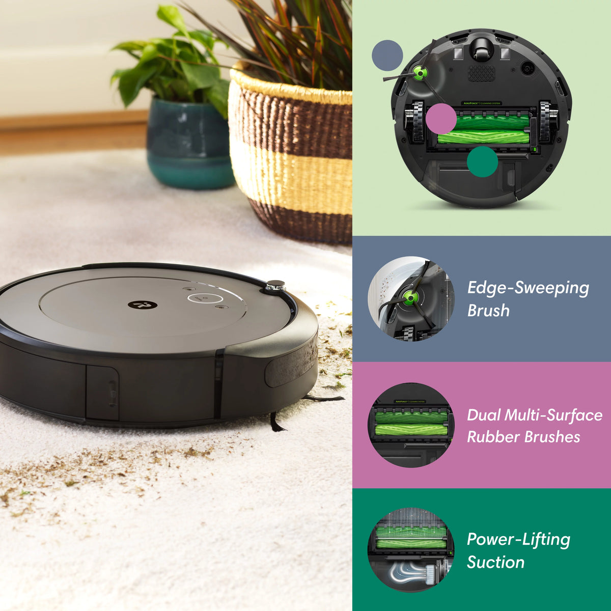 Wi-Fi Connected Self-Emptying Robot Vacuum K903