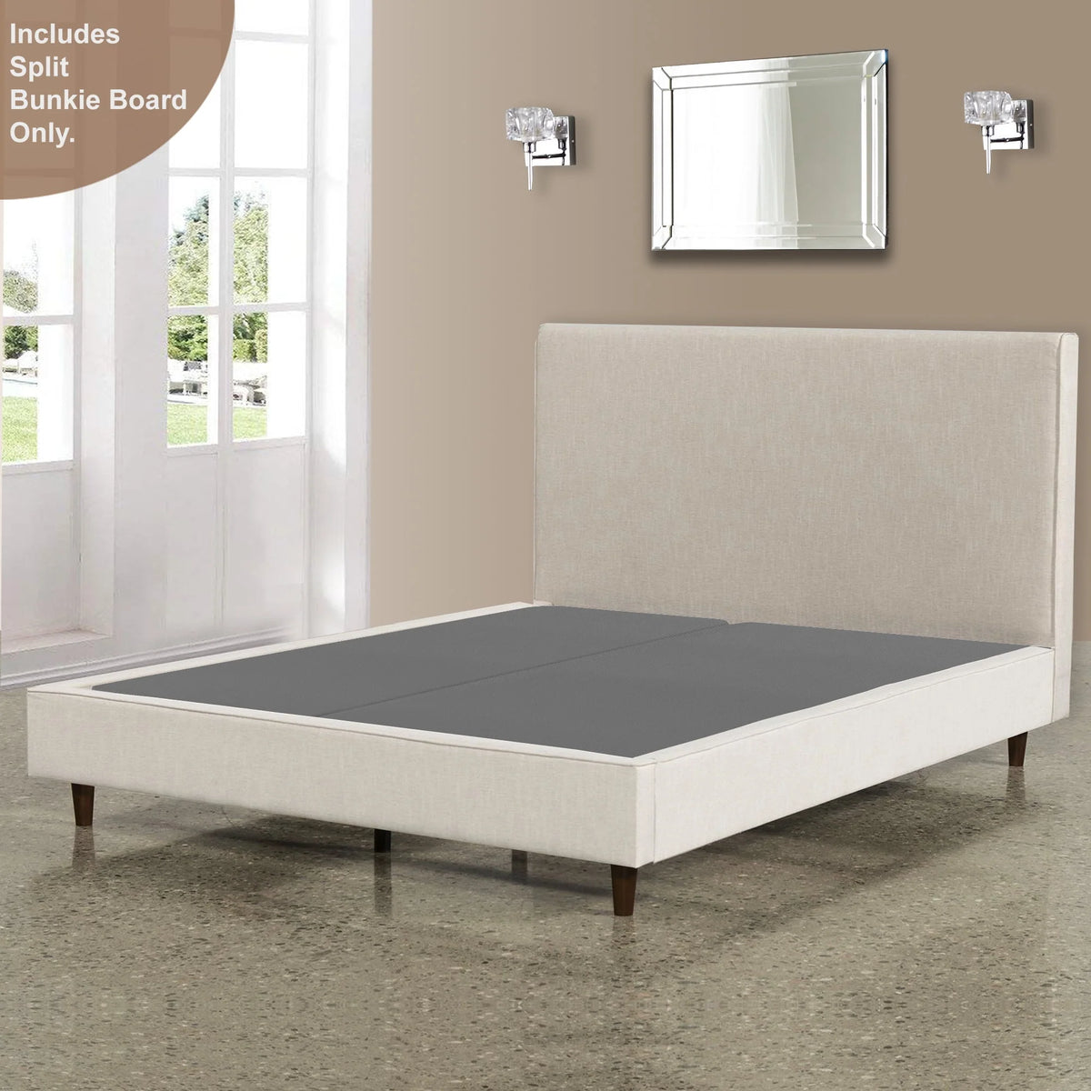 1.5 Split Wood Bunkie Board Queen A40844