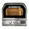26-Inch Built-In Propane Outdoor Pizza Oven with Rotisserie Q4874
