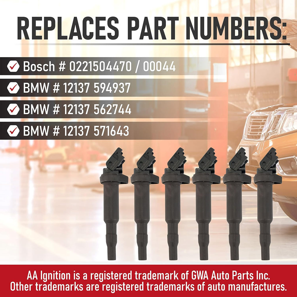 Ignition Coil Pack Set of 6 J246111