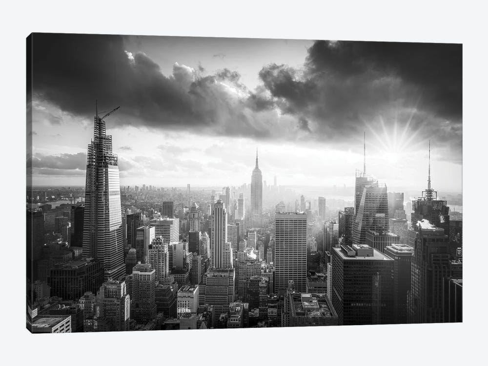 Black and White Canvas Artwork Print J388345
