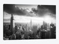 Black and White Canvas Artwork Print J388345