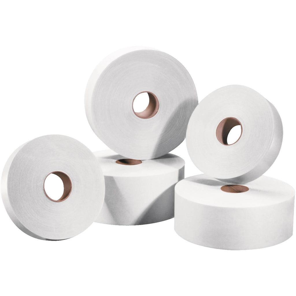 Non Reinforced Water Activated Tape 3x22 x 600 White 10/Case X756687