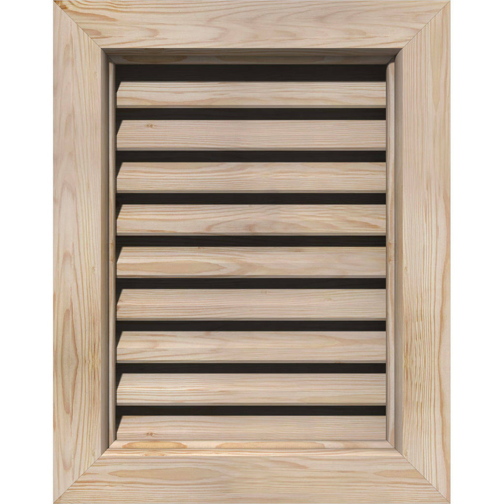 Primed Vertical Gable Vent P4125
