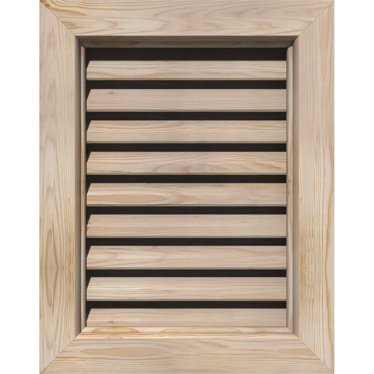 Primed Vertical Gable Vent P4125