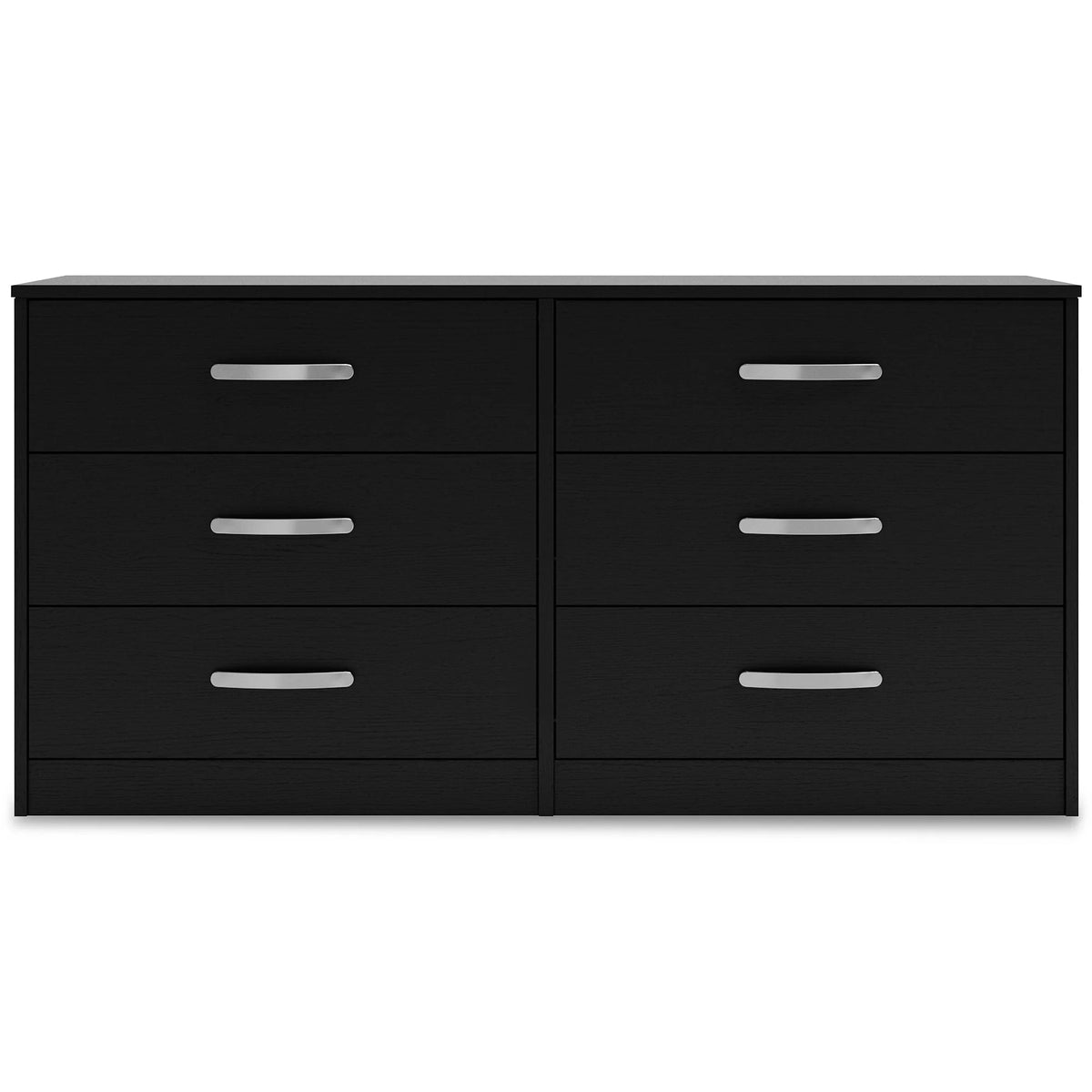 Black 6 Drawer Dresser M87985