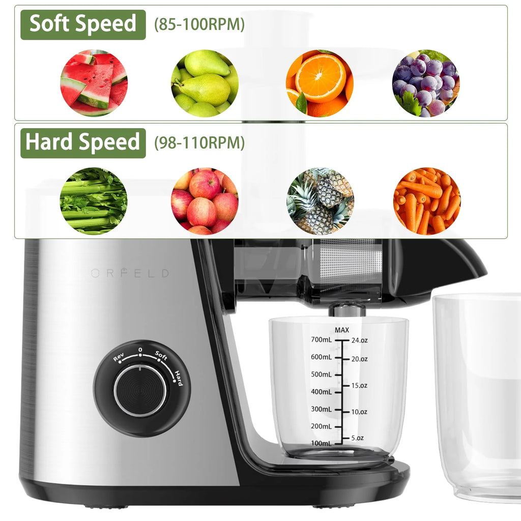 150W Masticating Juicer X9912