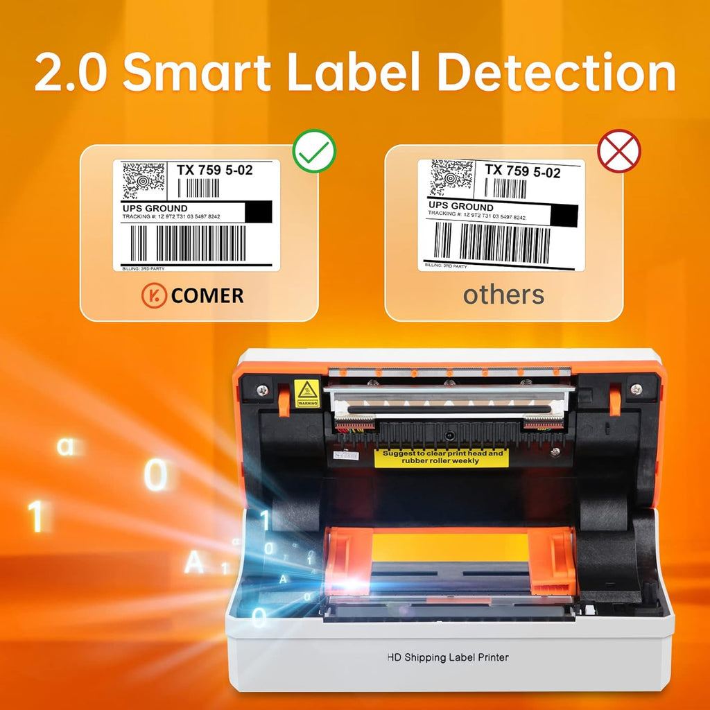 Thermal Shipping Label Printer 300DPI 4x6 V91611