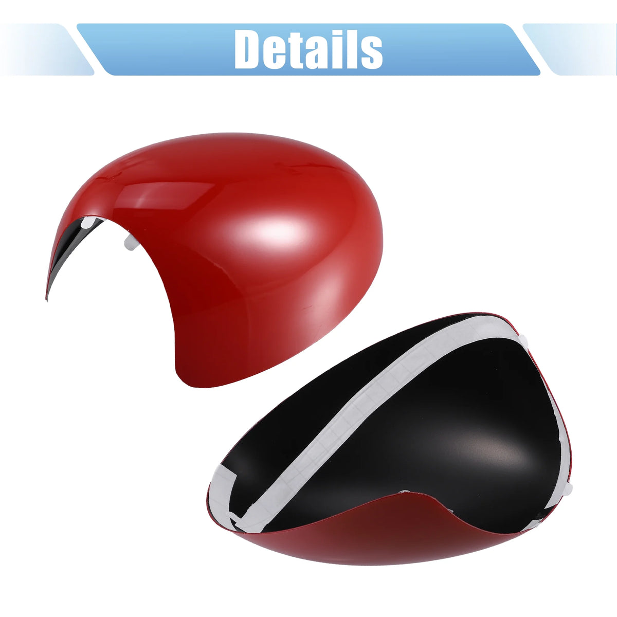 Red Rearview Mirror Cover for Mini Cooper S R50/R53 D826232