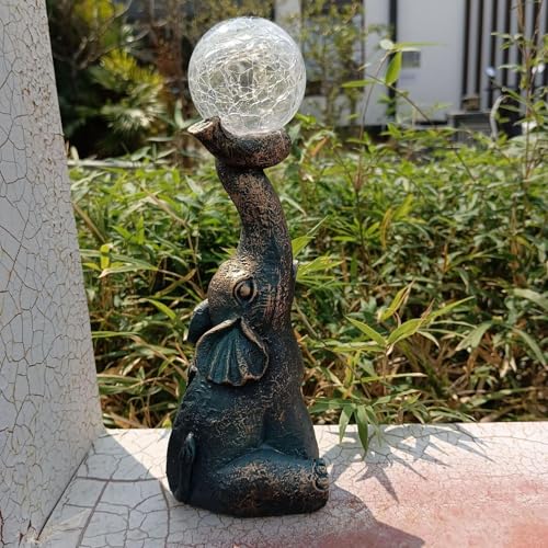 Bronze Elephant Garden Statue V95655