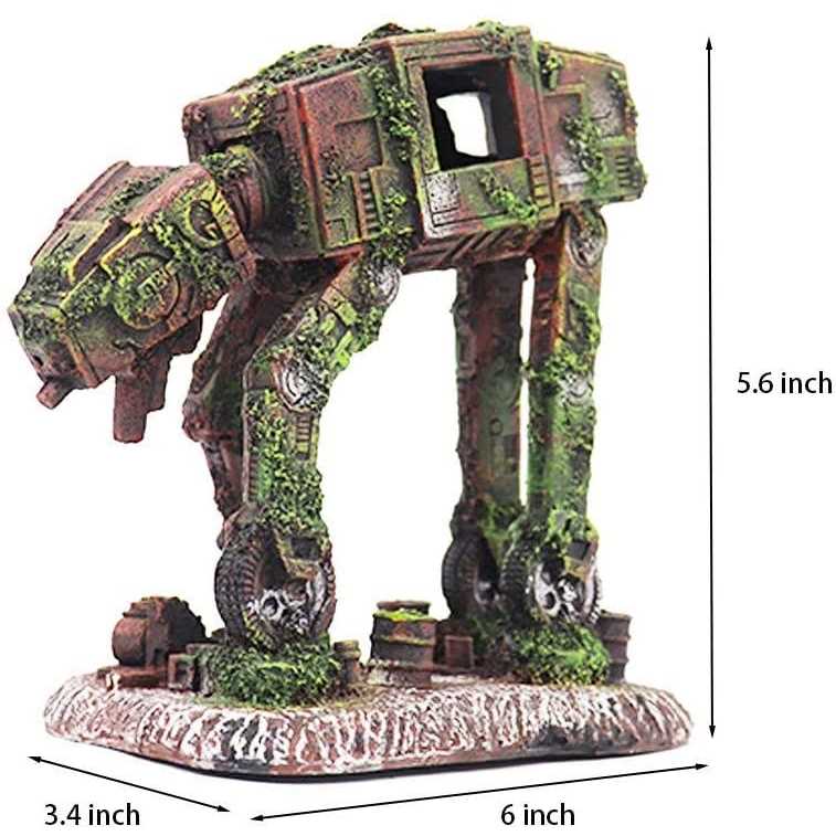 Aquarium Decorations Walking Land Tank Ornament K73245