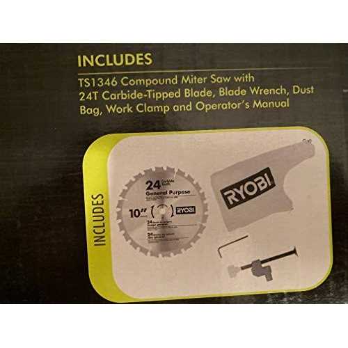 10 in. Compound Miter Saw with LED B985