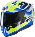 XX-Large HI-VIZ Blue White Helmet M6025