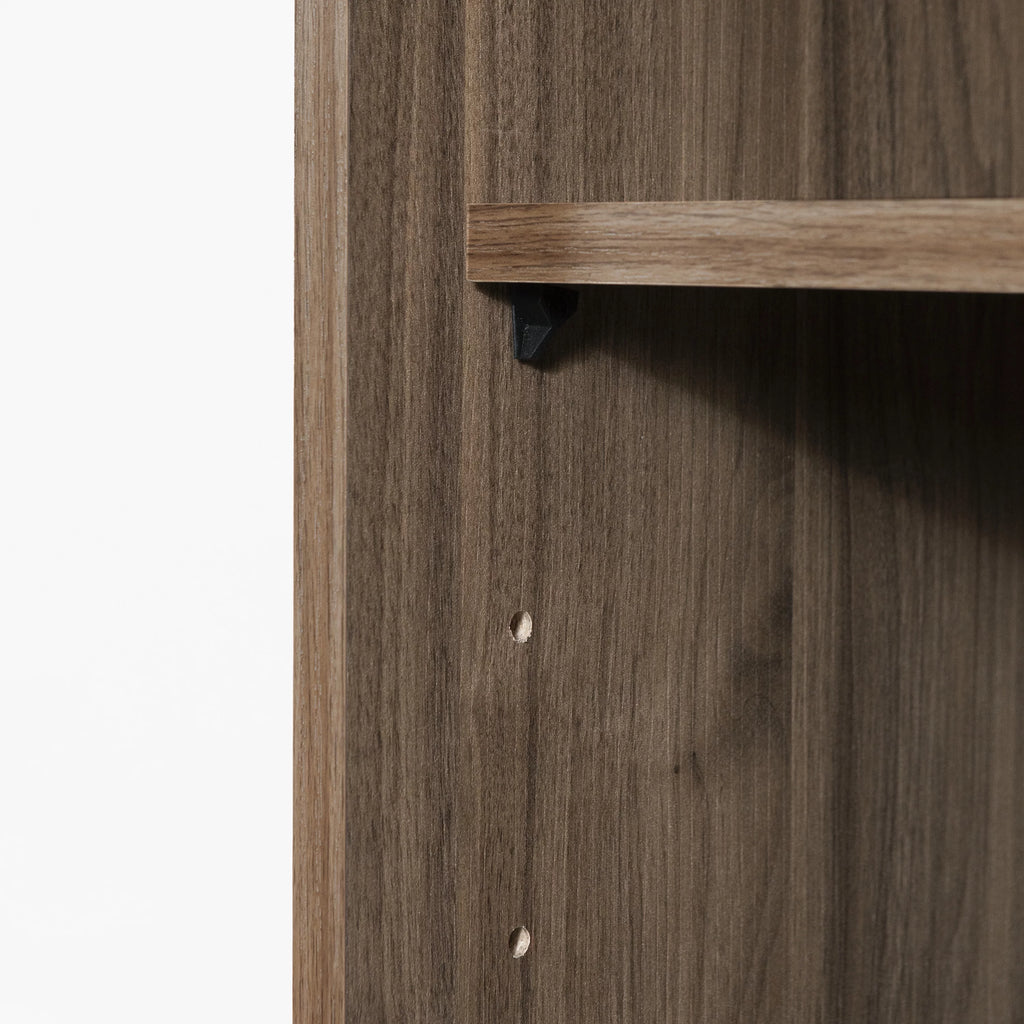 Contemporary Natural Walnut Storage Unit E127