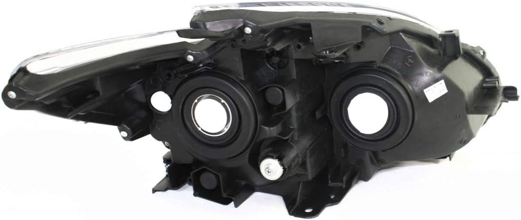 Driver Side Halogen Headlight Lens and Housing I80840