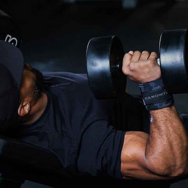 Black Camo Wrist Wraps W388
