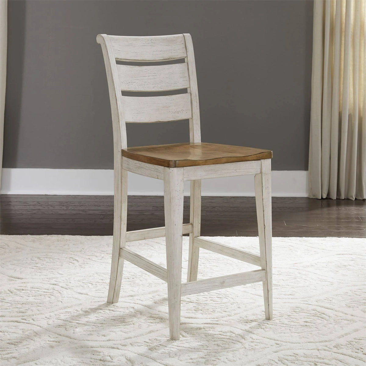 Ladder Back Counter Chair Z2093
