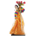 Doll Hanbok Korean Geisha Figure Figurine Traditional Asian Collectible Kimono Antique Dress L41735