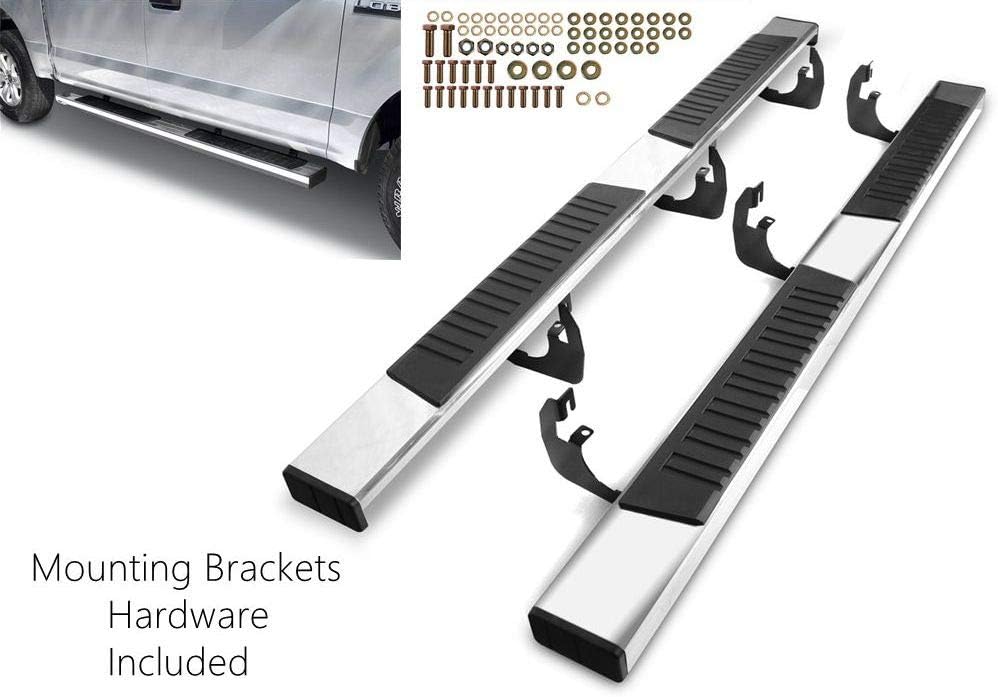6 inch Chrome Running Boards Side Step Nerf Bar B9351