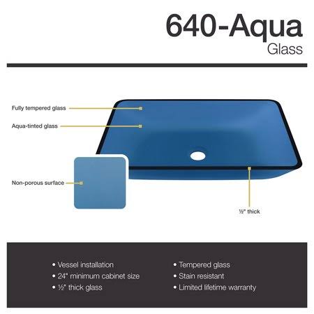 Aqua Chrome Vessel Faucet Ensemble D682