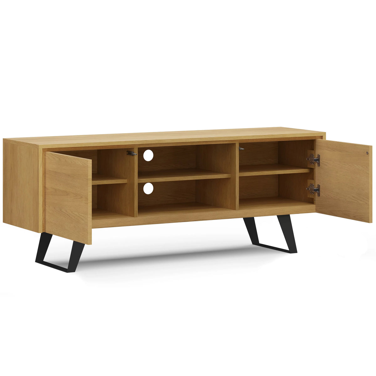 63 inch Oak TV Media Stand W3277