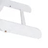 White Acacia Wood Folding Adirondack Chair X8893