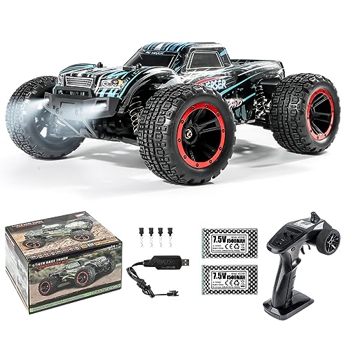 1:14 Scale High Speed RC Truck with 2 Rechargeable Batteries M966