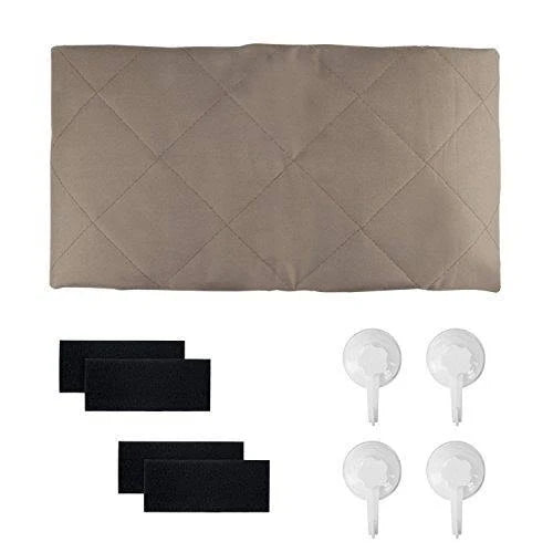 Tan Quilted Full-Size SUV Pet Cargo Liner U57624
