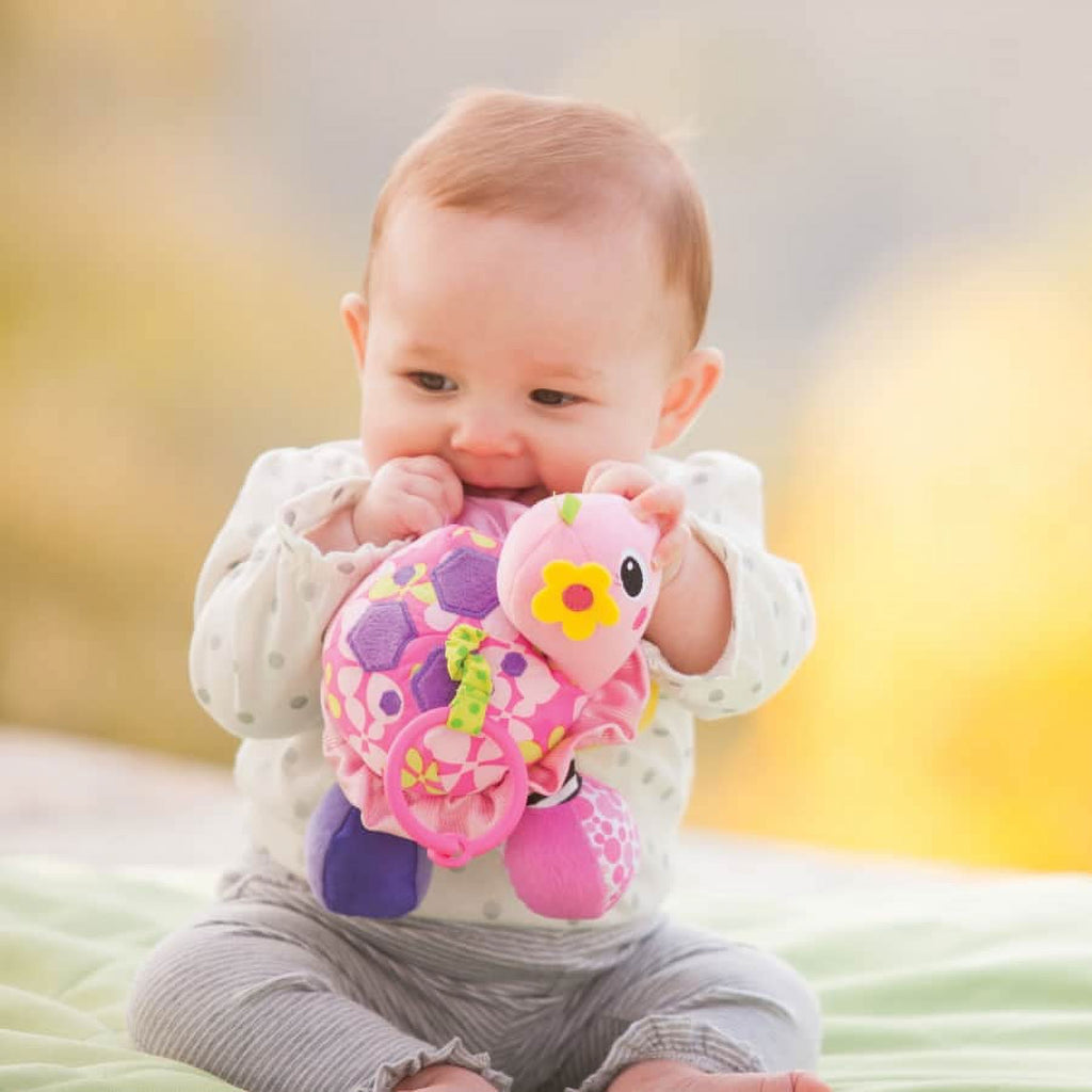 Pink Sensory Baby Toy Mirror E7890