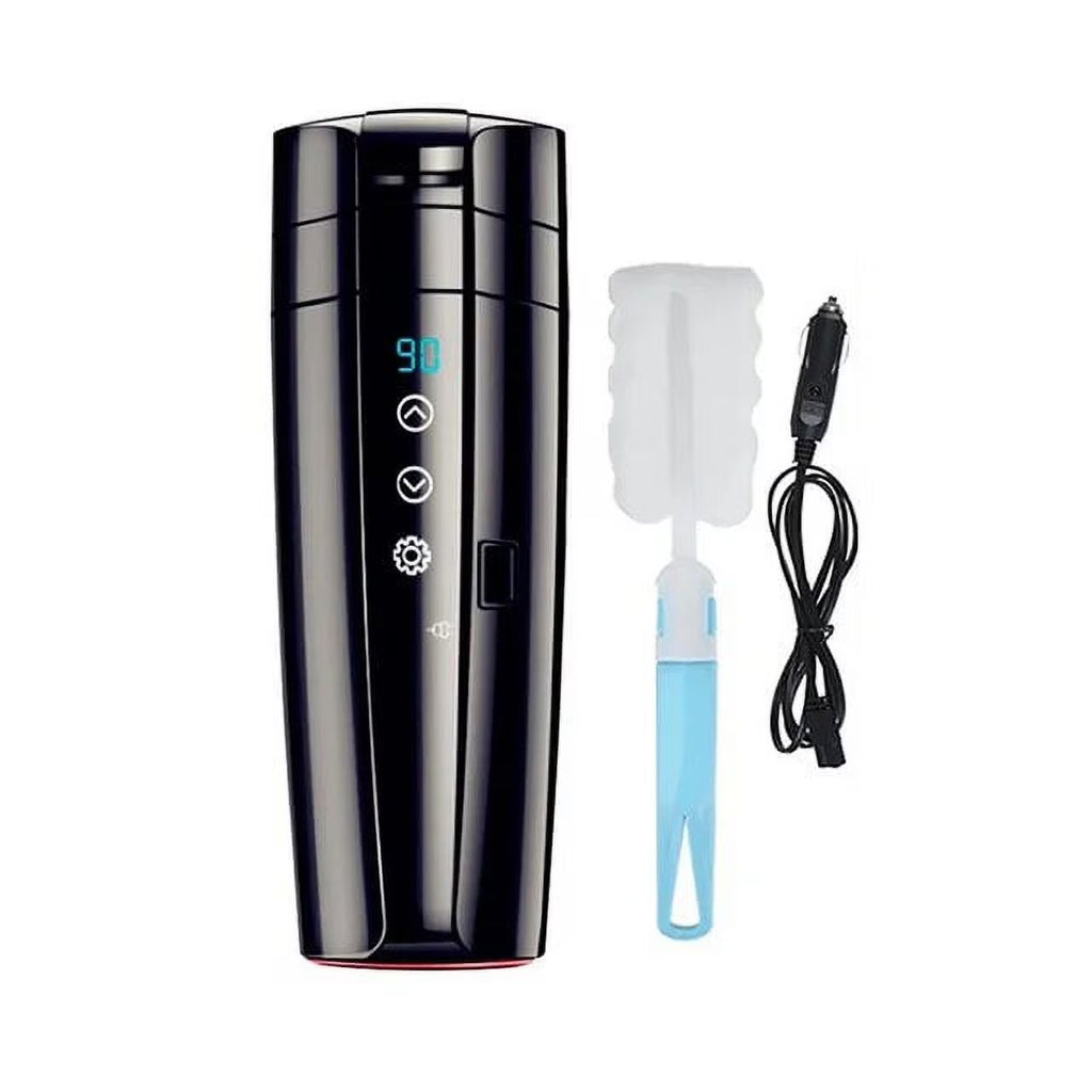 24V Car Heating Cup Portable Kettle 400/450ML Stainless Steel Y392037