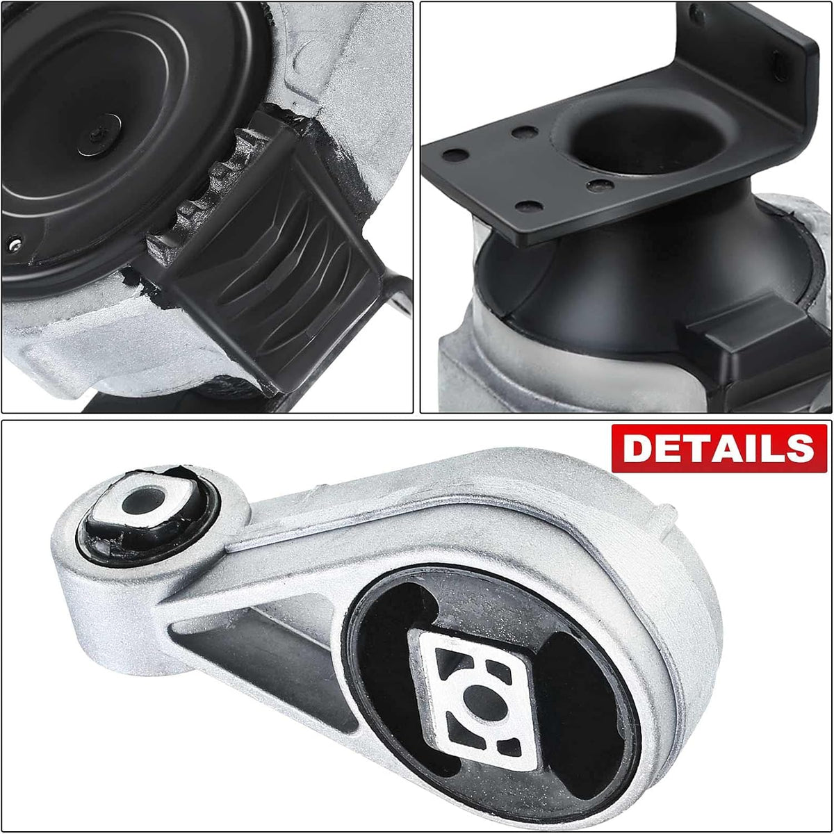 3PCS Engine Motor Mount Compatible with Ford Focus 2005 2006 2007 2.0L L4 Automatic Transmission Mount Pack of 2 A6240