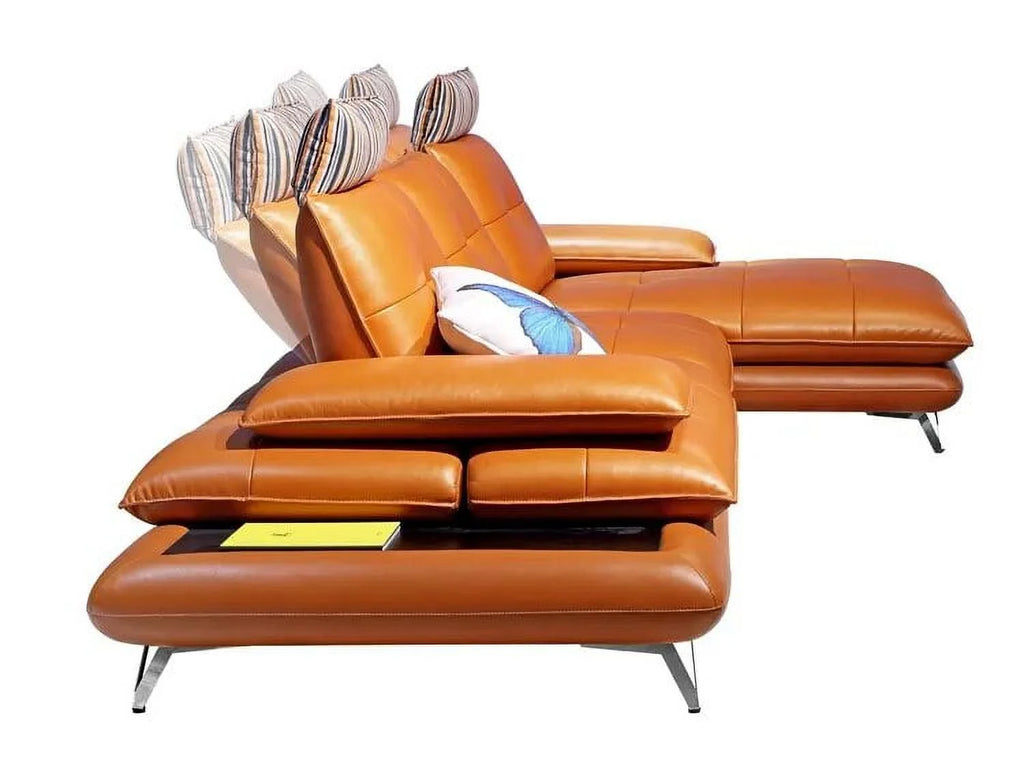 Genuine Leather Sectional Sofa W802746