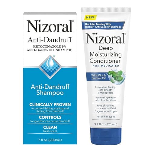Anti-Dandruff Shampoo and Moisturizing Conditioner Bundle U171363