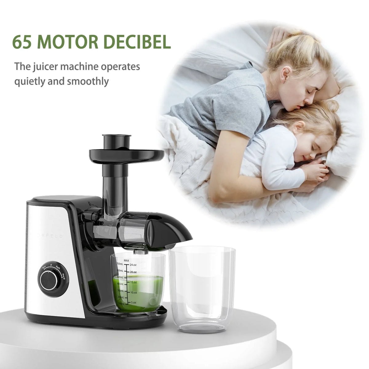 150W Masticating Juicer X9912