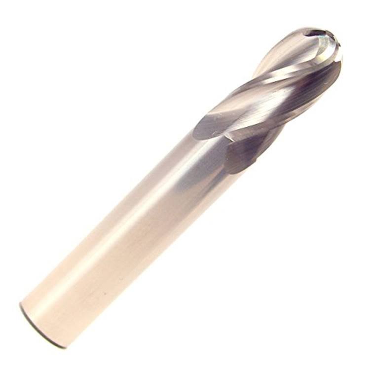5/8x22 Carbide 4 Flute Ball End Mill V778