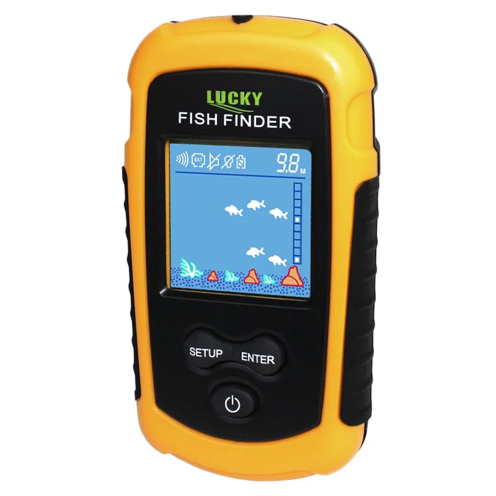 Portable Wired Fish Finder 100M Depth Sonar T204